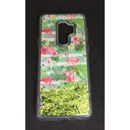 Cover Gel Liquid And Sparkel Samsung Galaxy A8 2018 A530 Green